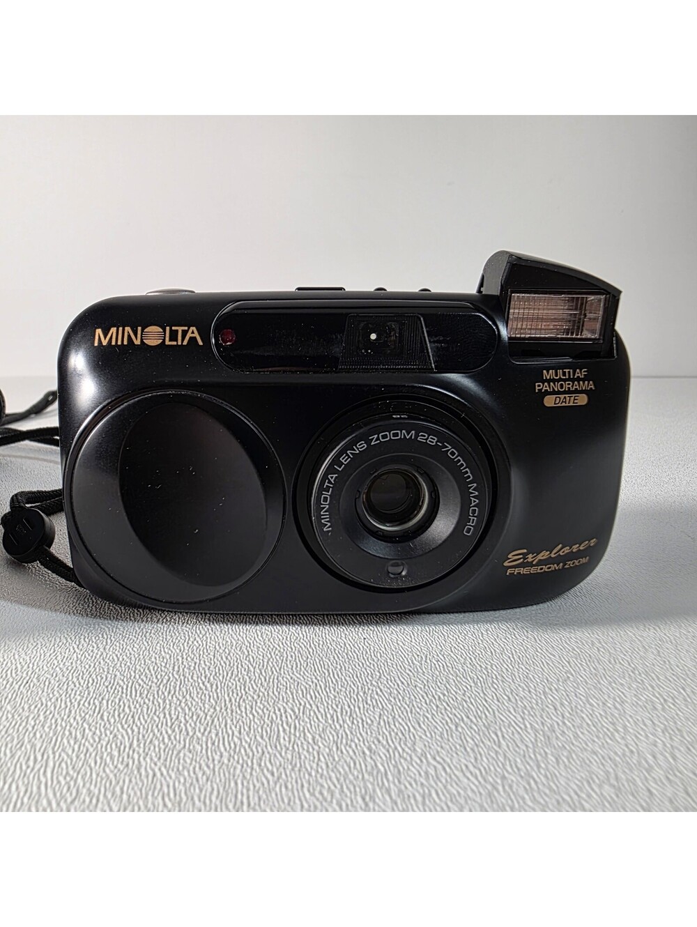 Minolta Explorer Freedom Zoom, Multi AF, Panorama Camera 35mm Tested W/Case